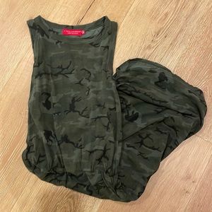 NPhilanthropy camp dress cinched sides